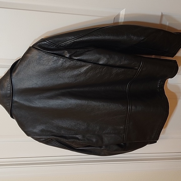 Langlitz of Portland Black Crescent Leather Coat - Picture 5 of 6